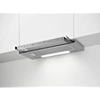 AEG DPB5650M Campana Extractora Extraíble- 60 cm- 3 Velocidades e Intensivo- Potencia hasta 537 m³-hour- Nivel de Ruido…